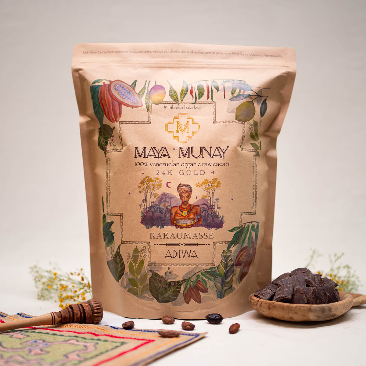 Maya Munay cocoa mass 1 kg